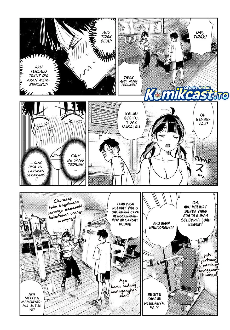 Kanojo Okarishimasu Chapter 410 Gambar 16