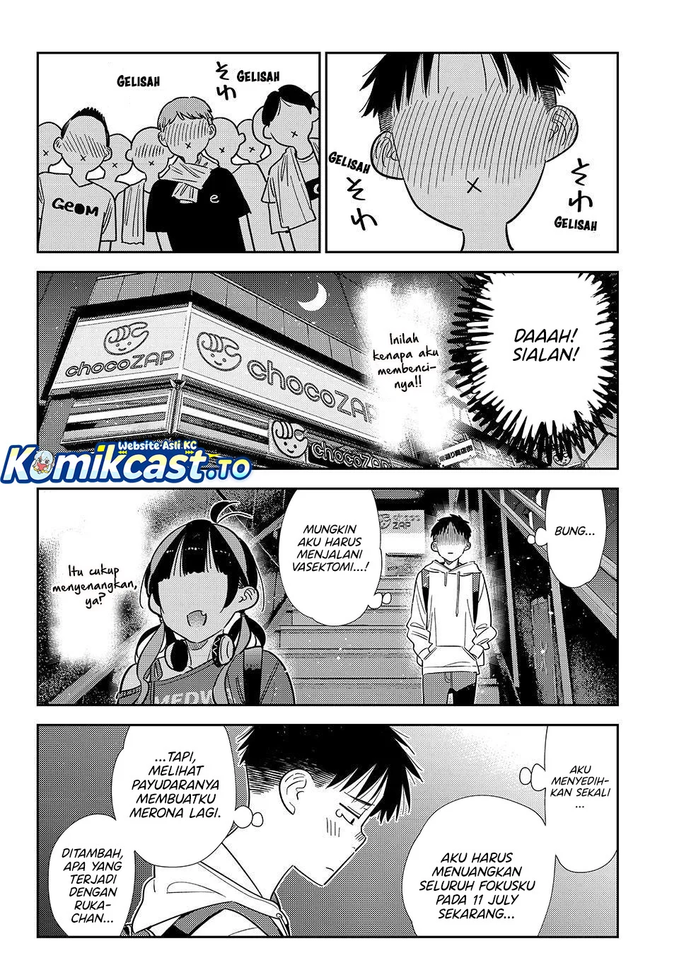 Kanojo Okarishimasu Chapter 410 Gambar 19