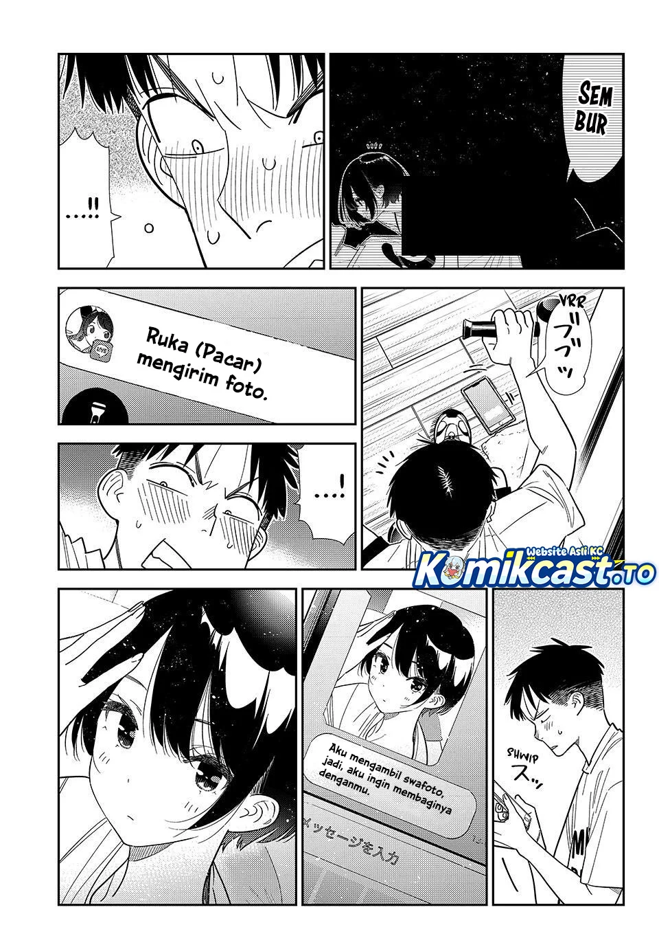 Kanojo Okarishimasu Chapter 410 Gambar 8