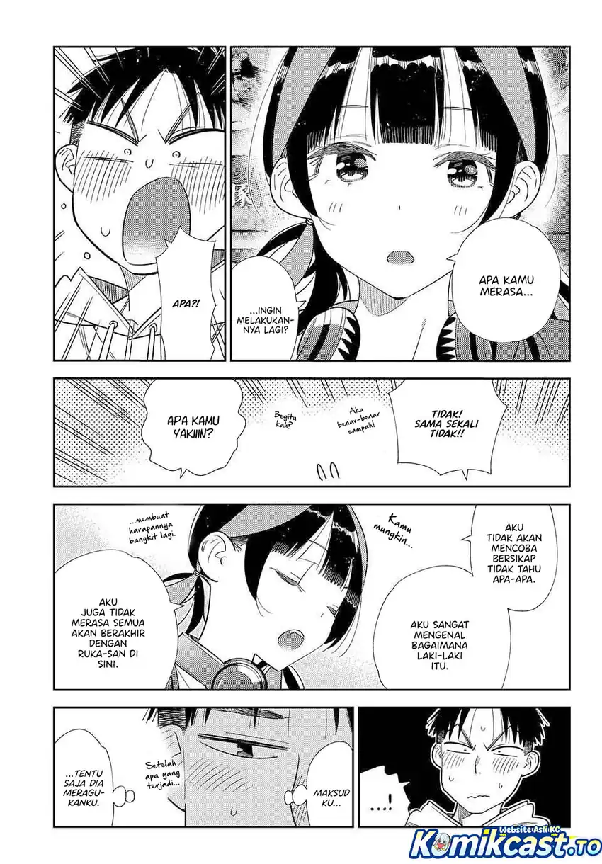 Kanojo Okarishimasu Chapter 411 Gambar 8