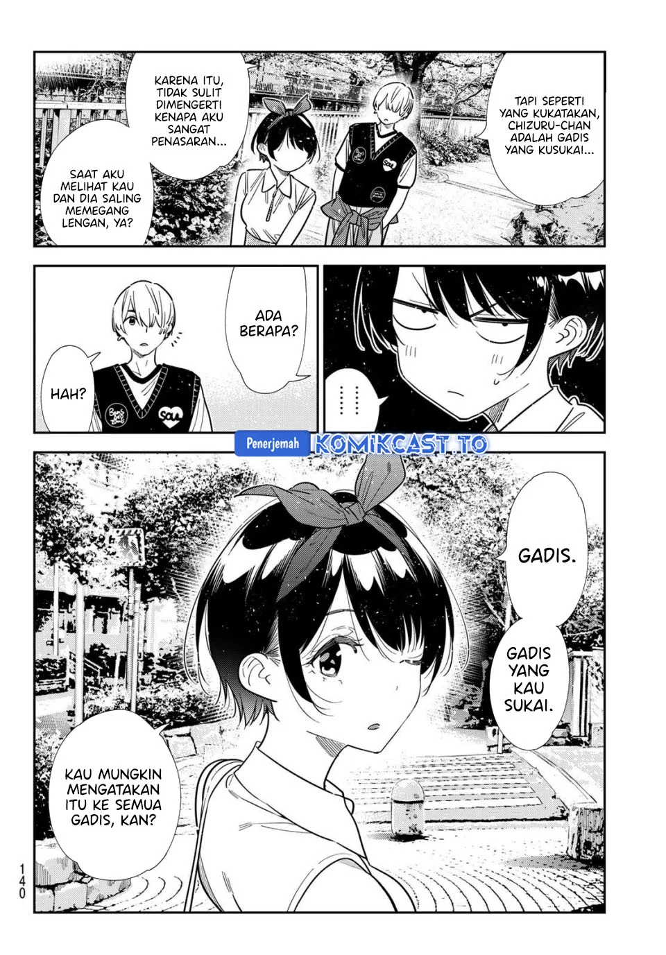 Kanojo Okarishimasu Chapter 428 Gambar 11