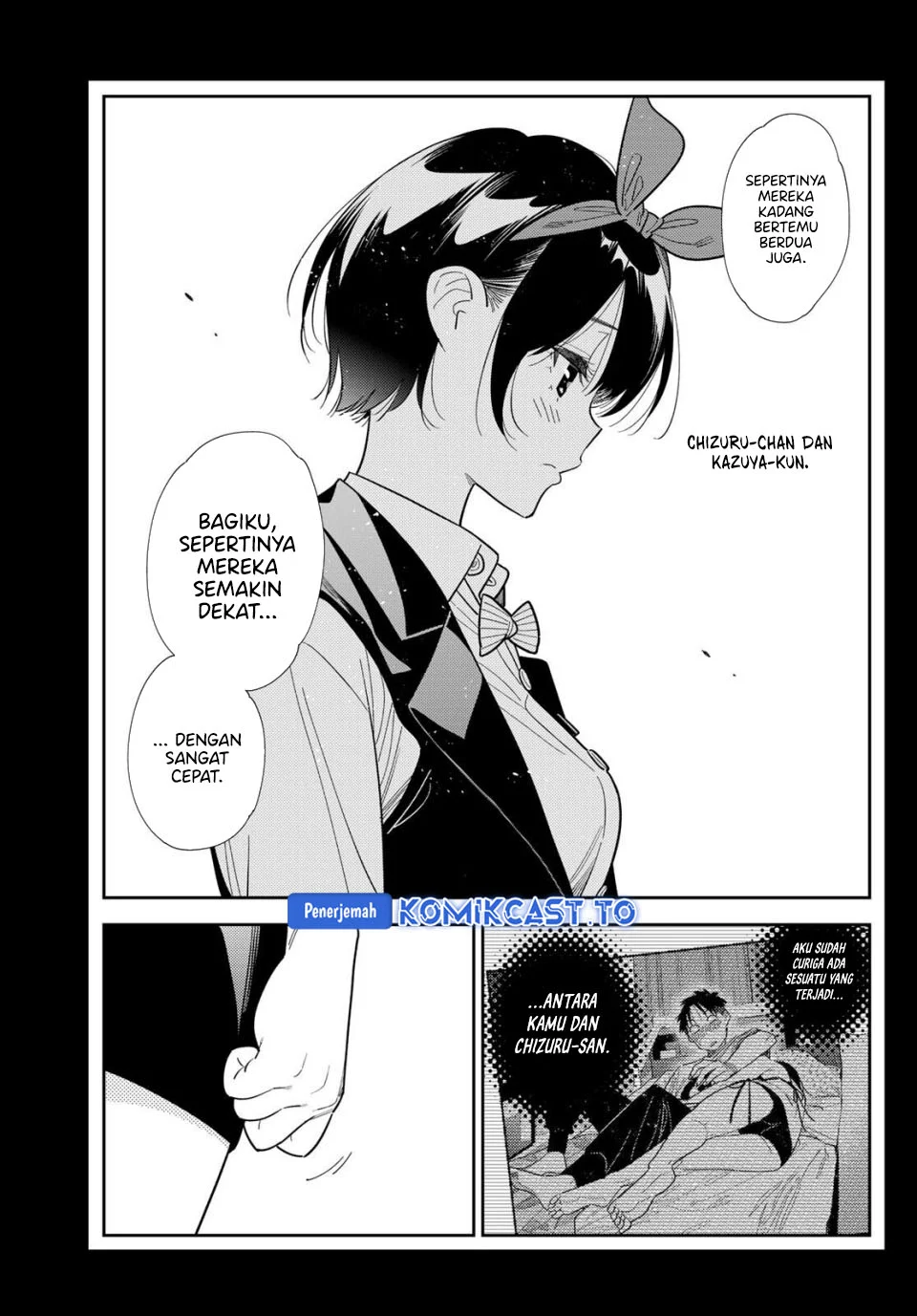 Kanojo Okarishimasu Chapter 428 Gambar 8