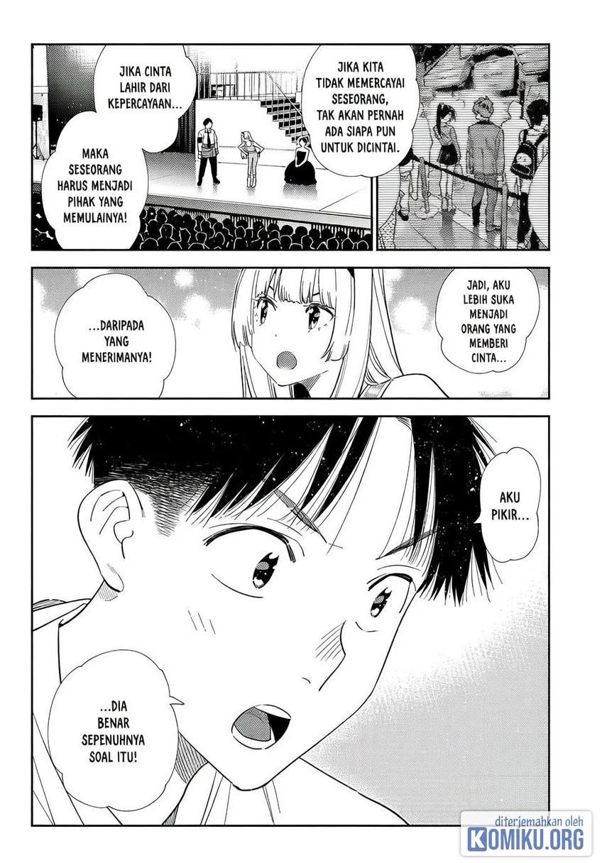 Kanojo Okarishimasu Chapter 437 Gambar 14