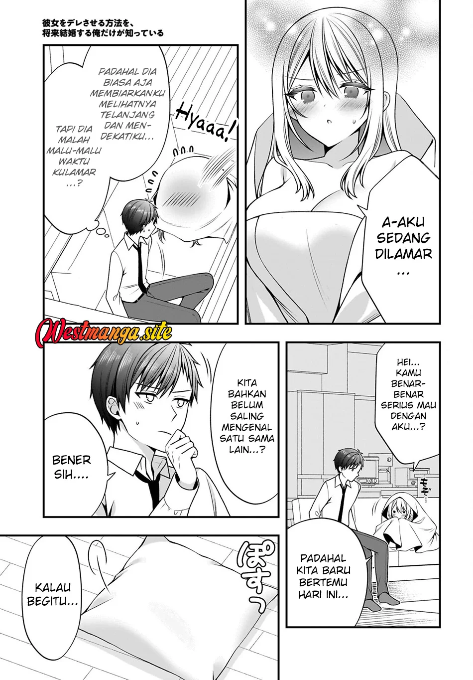 Kanojo wo Deresaseru Houhou wo, Shorai Kekon Suru Oredake ga Shitteiru Chapter 4 Gambar 14