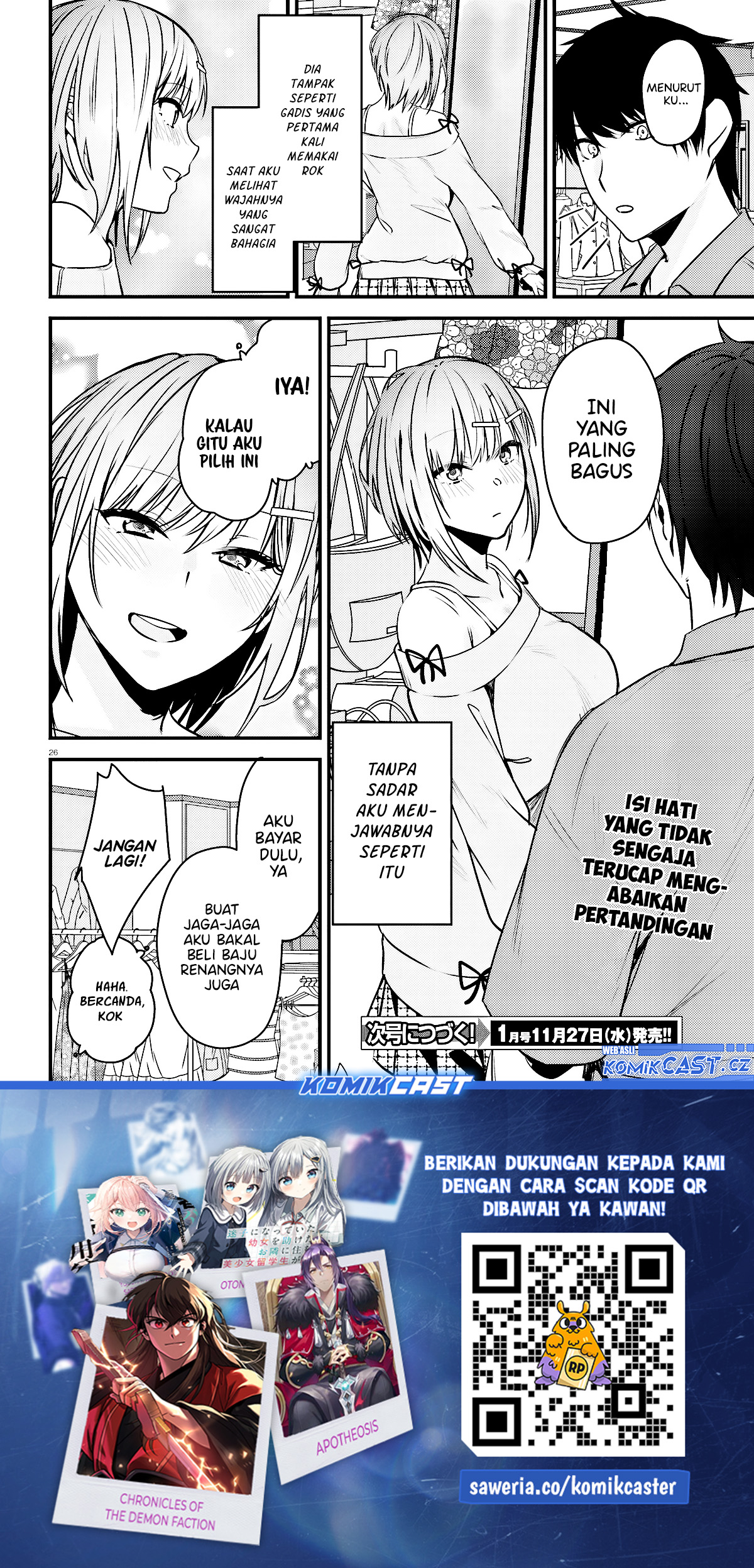 Kanojo wo Ubatta Ikemen Bishoujo ga Nazeka Ore made Nerattekuru Chapter 2 Gambar 27