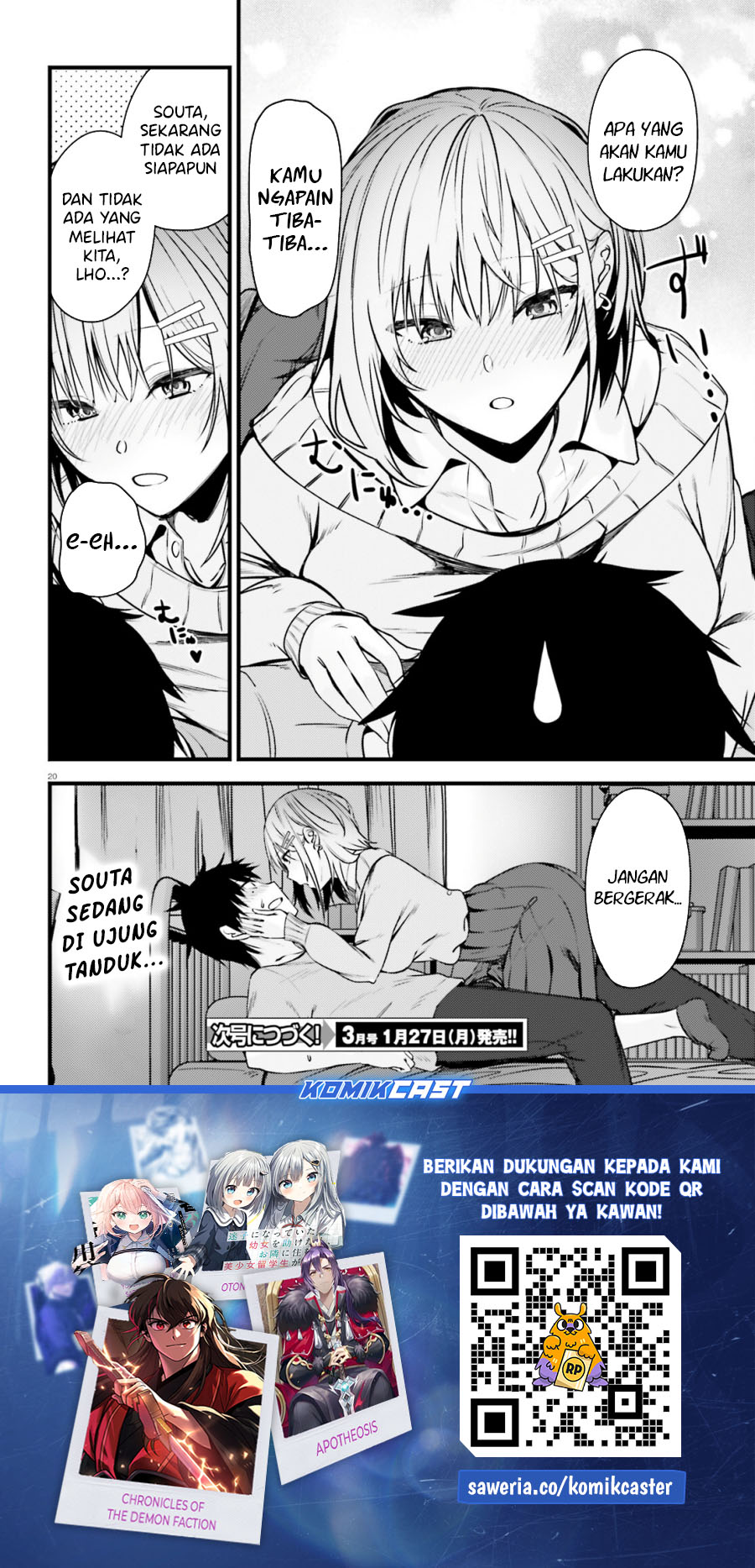 Kanojo wo Ubatta Ikemen Bishoujo ga Nazeka Ore made Nerattekuru Chapter 4 Gambar 21