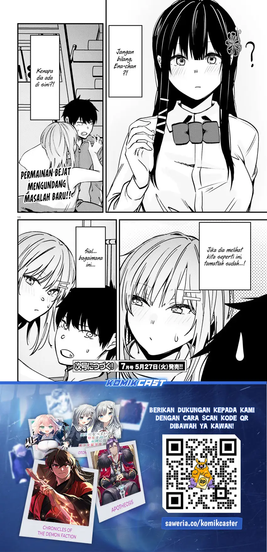 Kanojo wo Ubatta Ikemen Bishoujo ga Nazeka Ore made Nerattekuru Chapter 8 Gambar 19