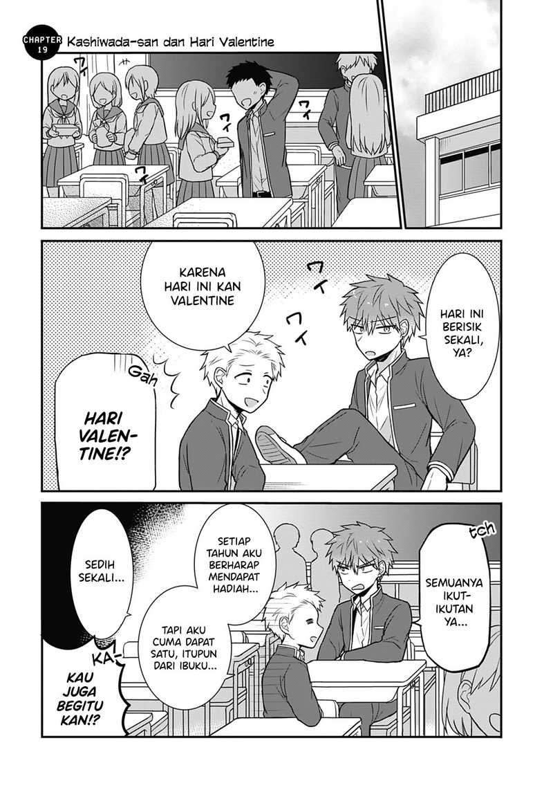 Baca Komik Kao ni denai Kashiwada-san to Kao ni deru Ota-kun Chapter 19 Gambar 1