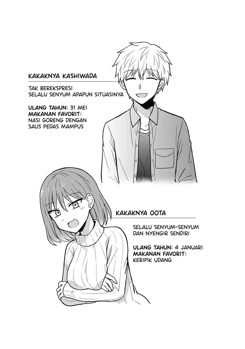 Kao ni denai Kashiwada-san to Kao ni deru Ota-kun Chapter 28 Gambar 12