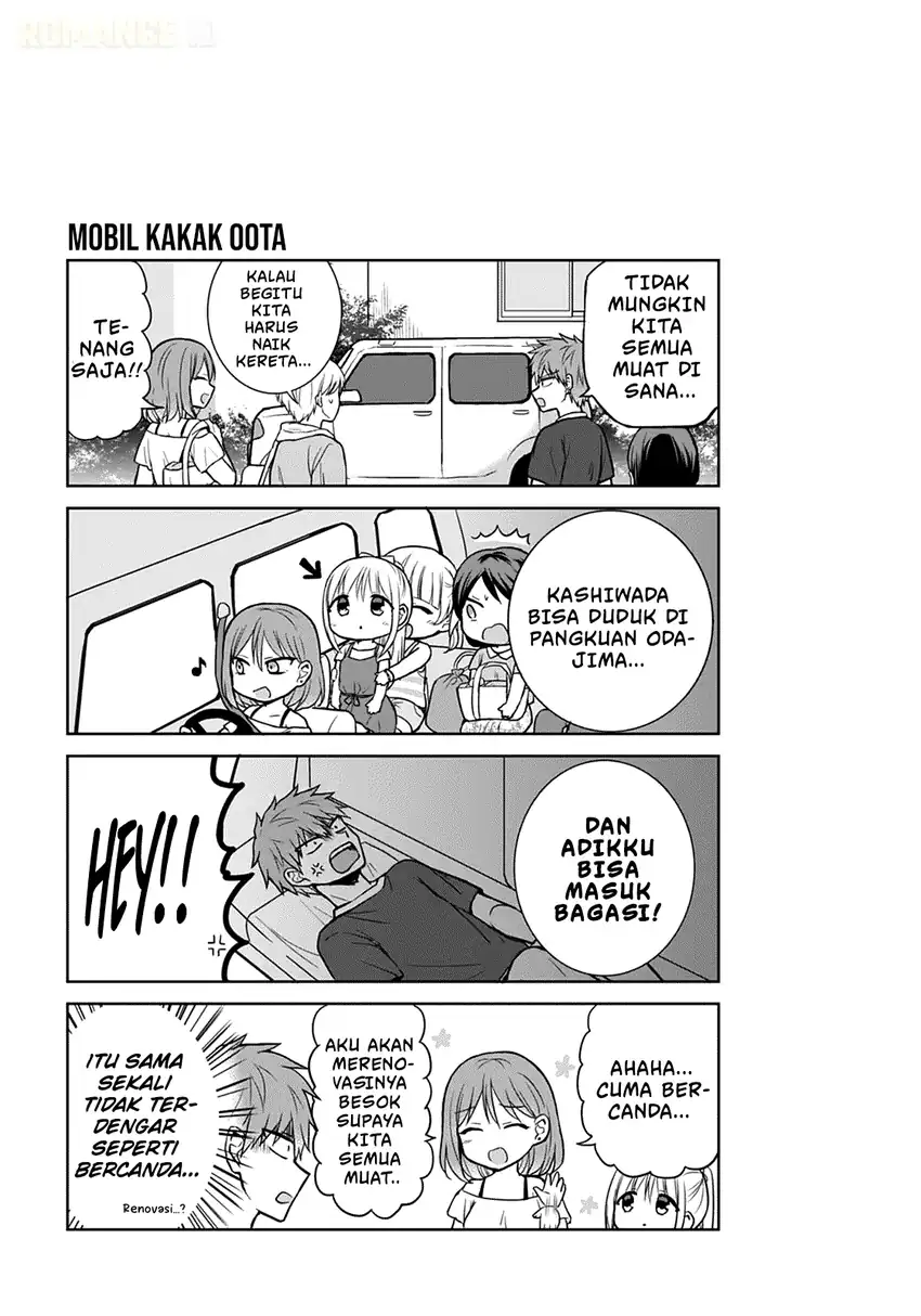 Kao ni denai Kashiwada-san to Kao ni deru Ota-kun Chapter 34 Gambar 14