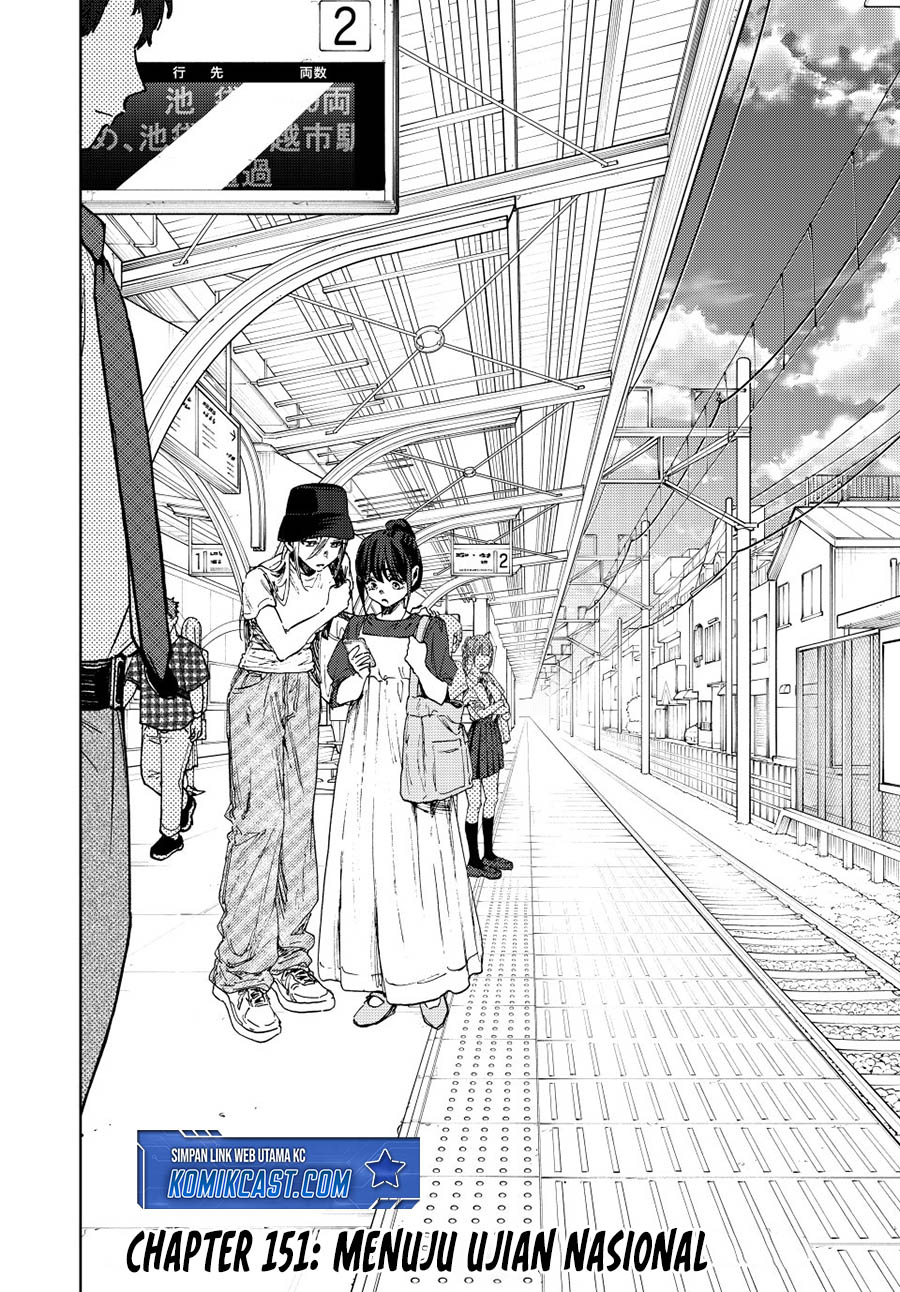 Baca Manga Kaoru Hana wa Rin to Saku Chapter 151 Gambar 2