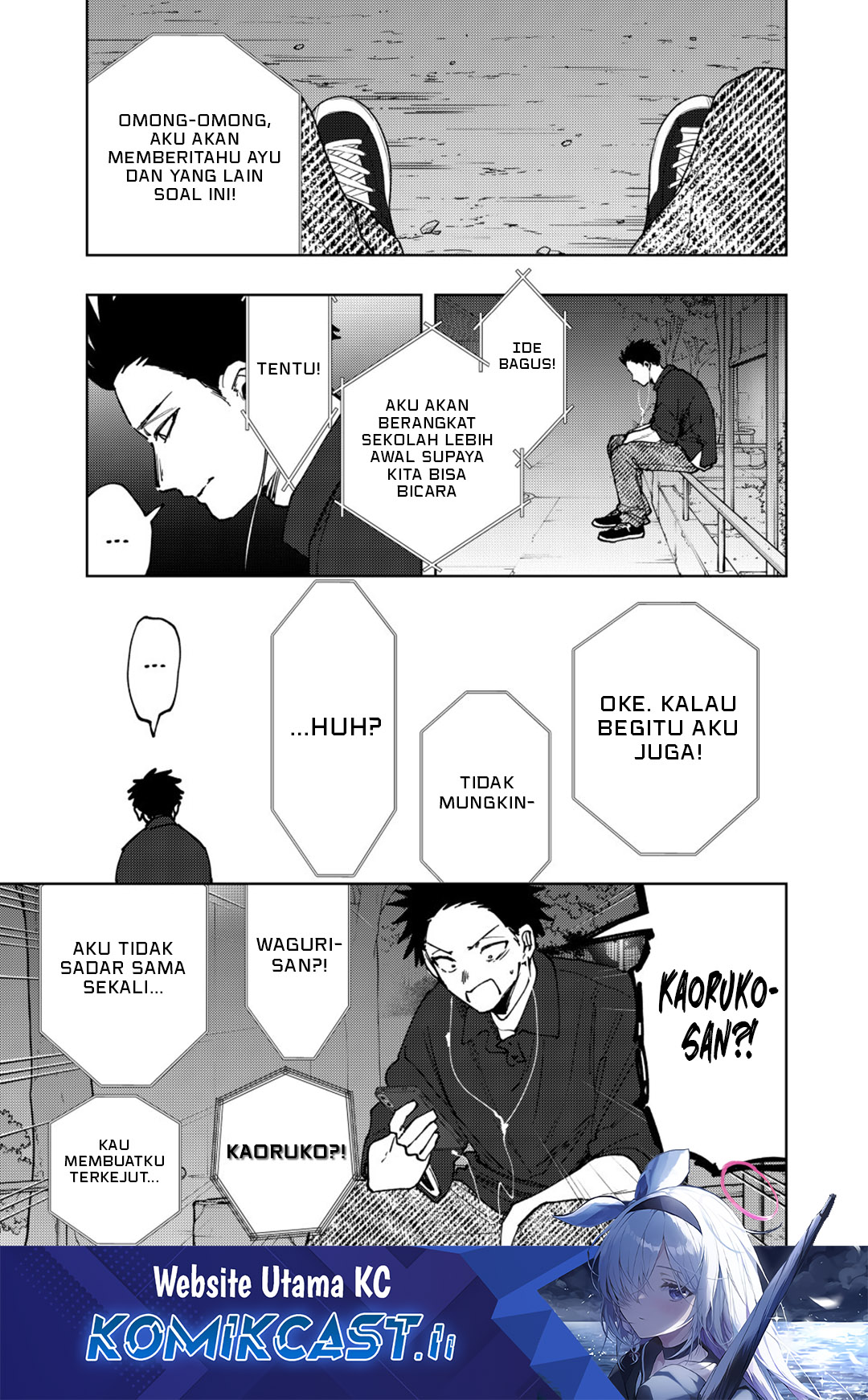 Komik Kaoru Hana wa Rin to Saku Chapter 160 gambar nomor 1