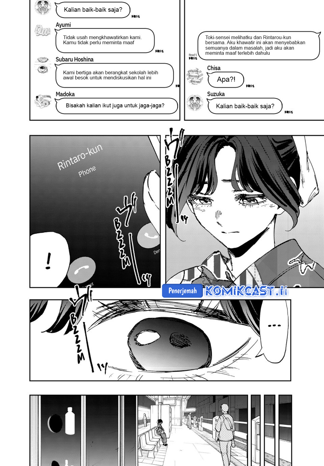 Kaoru Hana wa Rin to Saku Chapter 160 Gambar 10