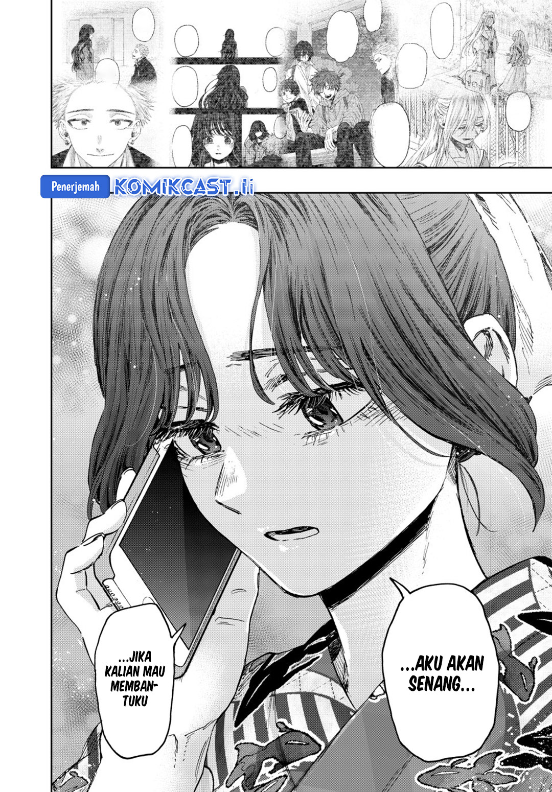 Kaoru Hana wa Rin to Saku Chapter 160 Gambar 8