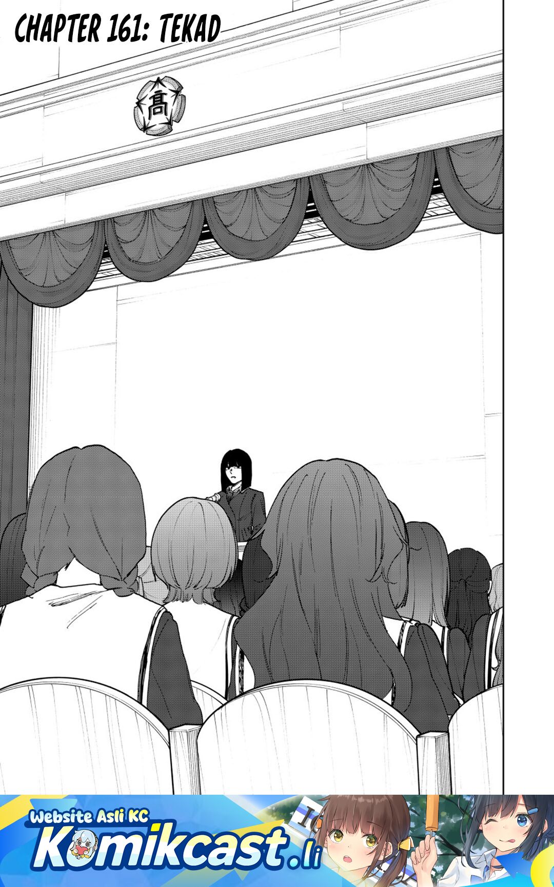 Baca Komik Kaoru Hana wa Rin to Saku Chapter 161 Gambar 1