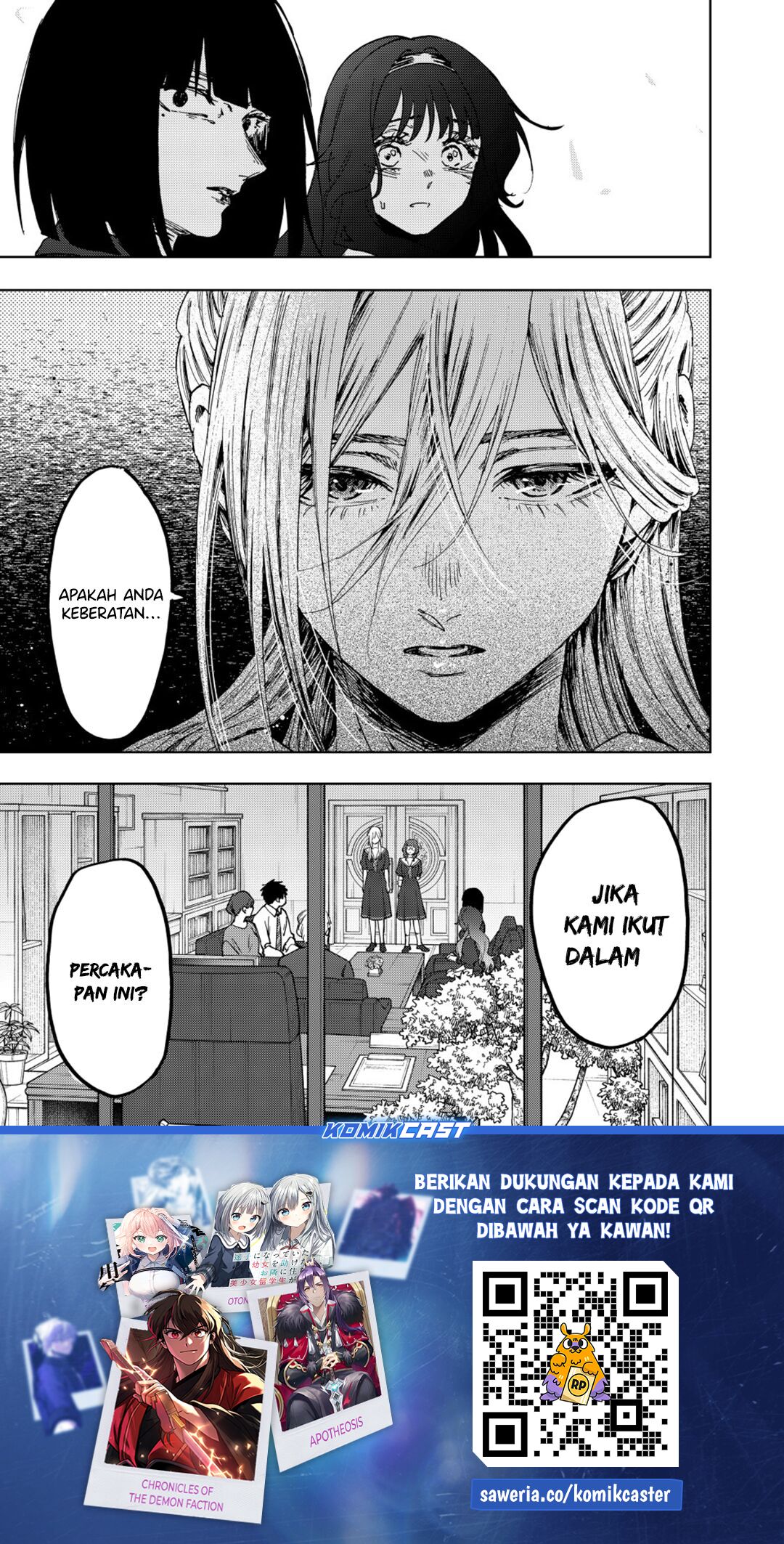Kaoru Hana wa Rin to Saku Chapter 161 Gambar 19