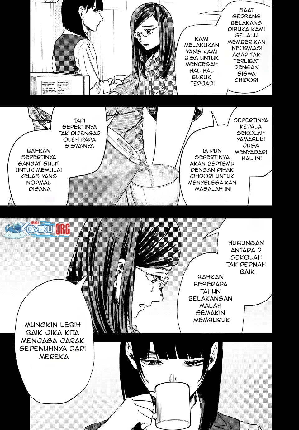 Kaoru Hana wa Rin to Saku Chapter 172 Gambar 8