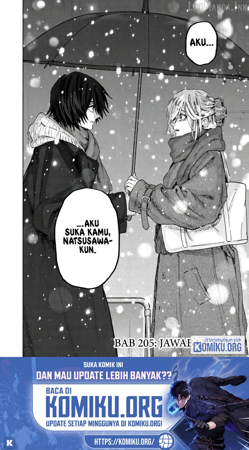 Manga Kaoru Hana wa Rin to Saku Chapter 205 gambar 2