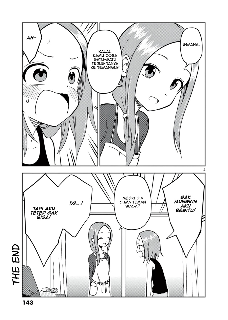 Karakai Jouzu no (Moto) Takagi-san Chapter 166.5 Gambar 4
