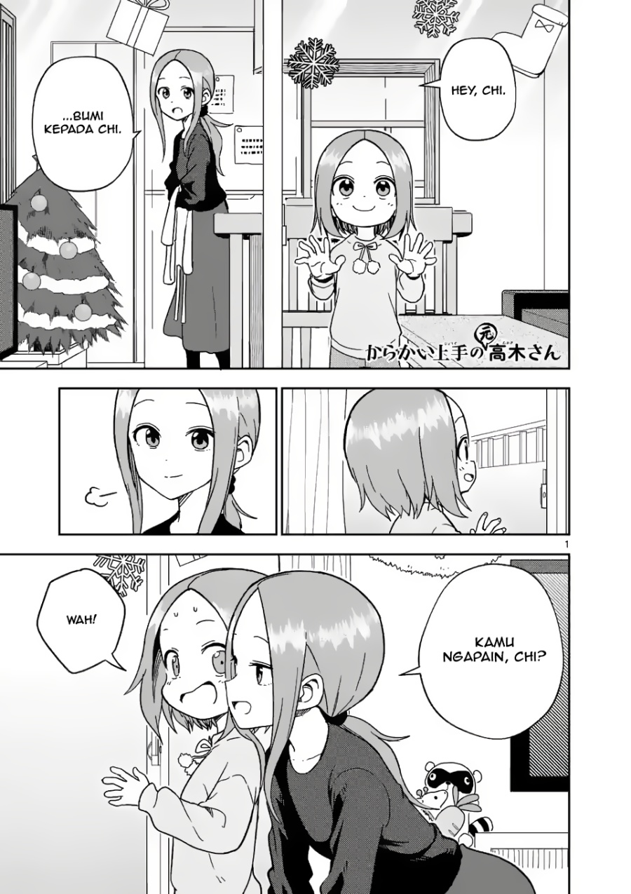 Baca Komik Karakai Jouzu no (Moto) Takagi-san Chapter 167 Gambar 1
