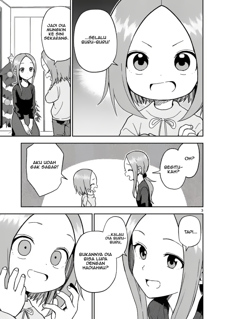 Karakai Jouzu no (Moto) Takagi-san Chapter 167 Gambar 3