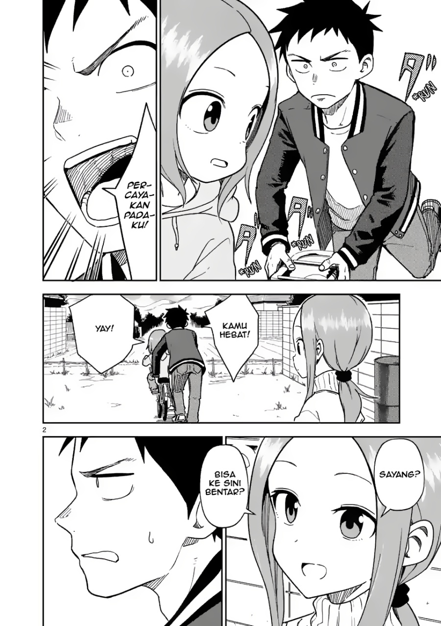 Baca Manga Karakai Jouzu no (Moto) Takagi-san Chapter 172 Gambar 2