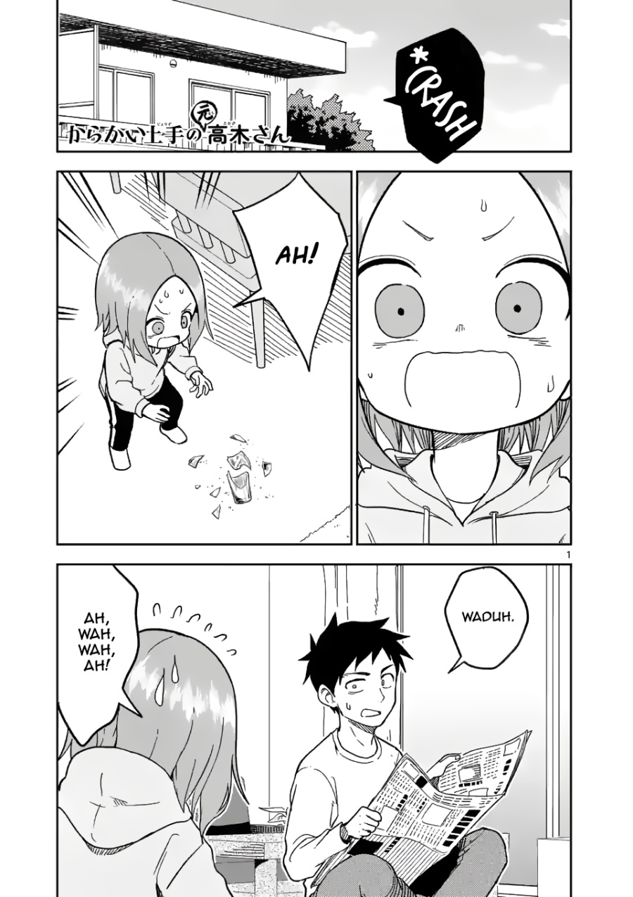 Baca Komik Karakai Jouzu no (Moto) Takagi-san Chapter 176 Gambar 1