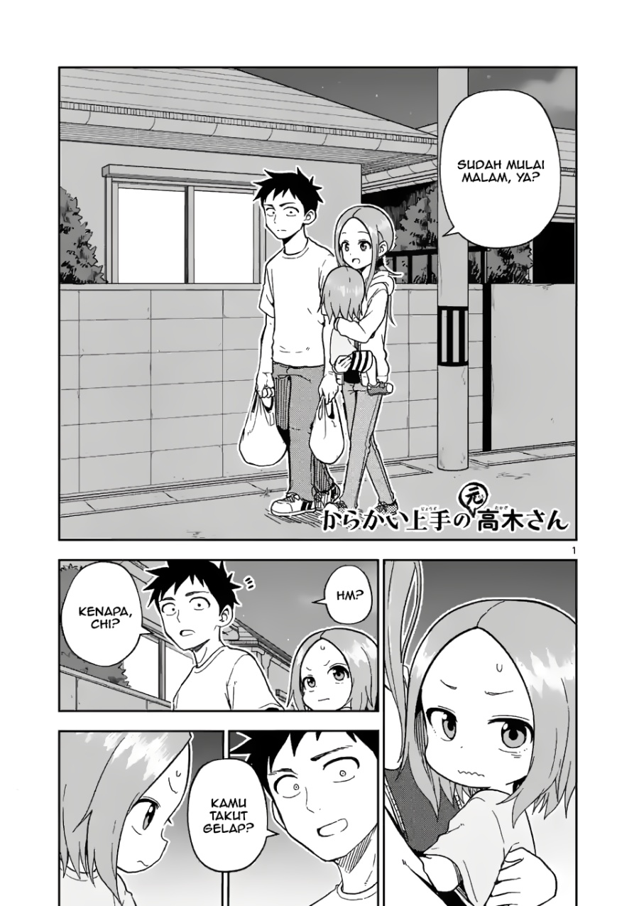 Baca Komik Karakai Jouzu no (Moto) Takagi-san Chapter 177 Gambar 1