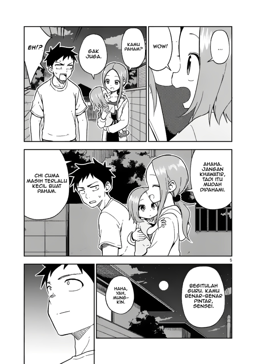 Karakai Jouzu no (Moto) Takagi-san Chapter 177 Gambar 5