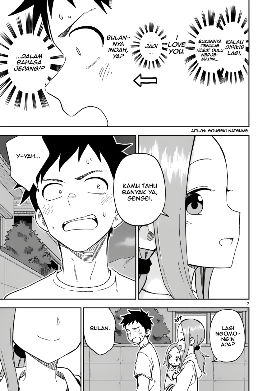 Karakai Jouzu no (Moto) Takagi-san Chapter 177 Gambar 7