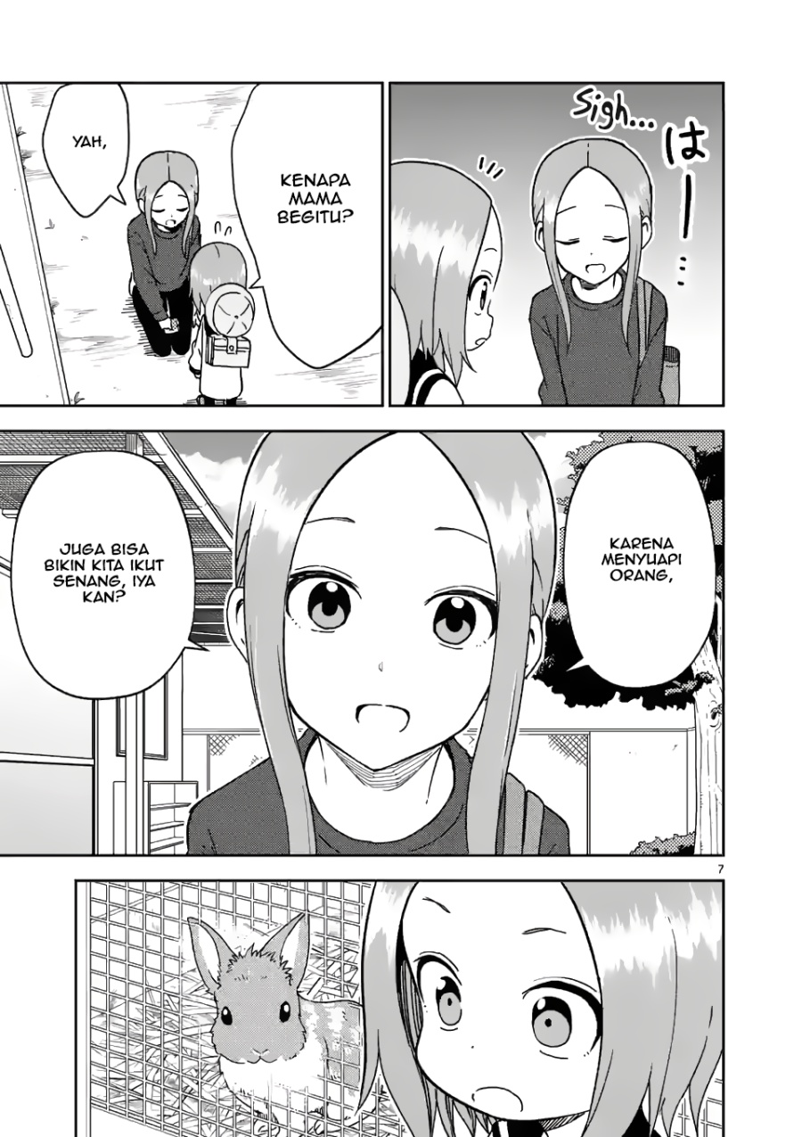 Karakai Jouzu no (Moto) Takagi-san Chapter 180 Gambar 7