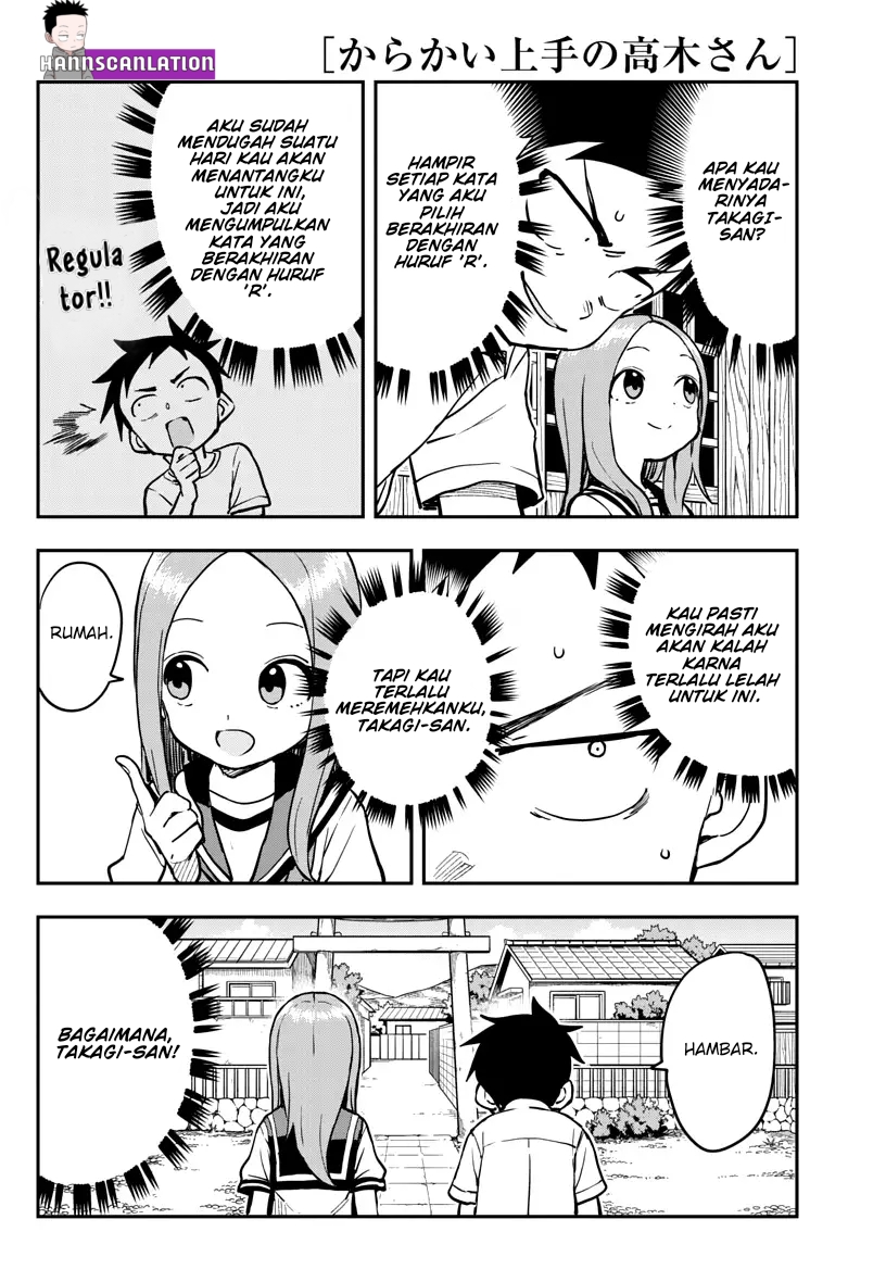 Karakai Jouzu no Takagi-san Chapter 173 Gambar 9
