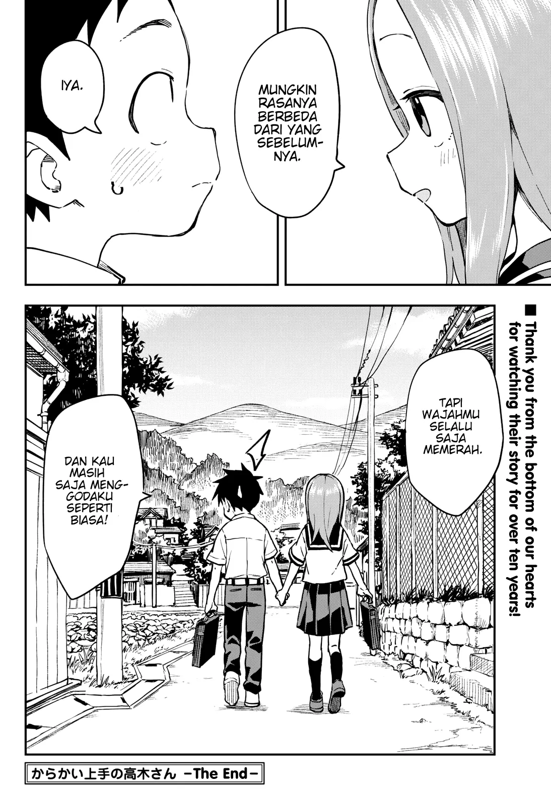 Karakai Jouzu no Takagi-san Chapter 177 Gambar 39