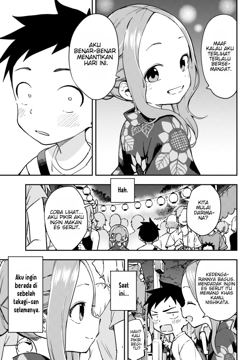 Karakai Jouzu no Takagi-san Chapter 177 Gambar 6