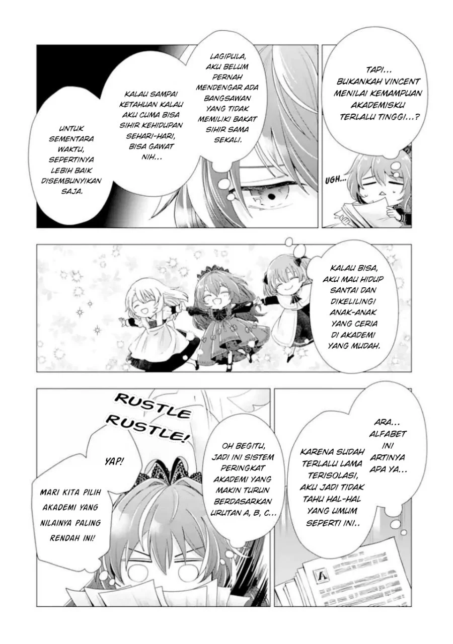 Kareinaru Akujo ni Naritai wa!: Aisare Tensei Shoujo wa, Tanoshii Nidome no Jinsei o Okurimasu Chapter 8.1 Gambar 8