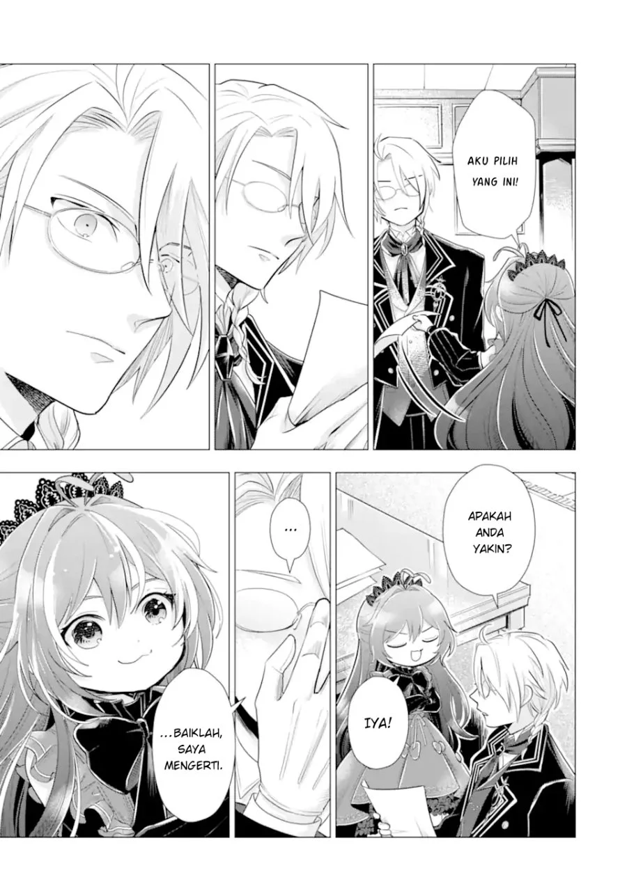 Kareinaru Akujo ni Naritai wa!: Aisare Tensei Shoujo wa, Tanoshii Nidome no Jinsei o Okurimasu Chapter 8.1 Gambar 9