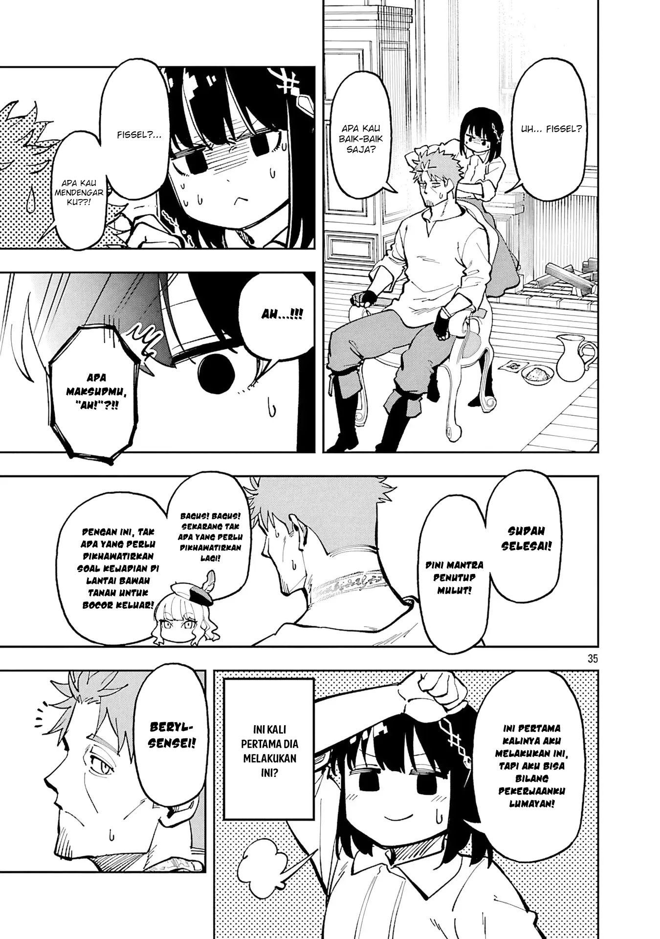 Katainaka no Ossan, Kensei ni Naru ~tada no inaka no kenjutsu shihan datta no ni, taisei shita deshi-tachi ga ore wo hottekurenai ken~ Chapter 33 Gambar 33