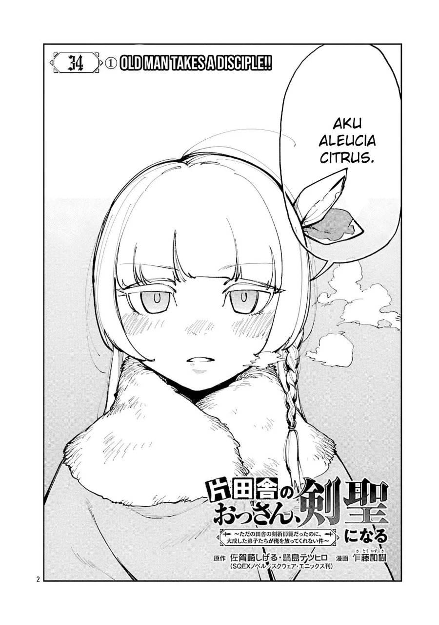 Katainaka no Ossan, Kensei ni Naru ~tada no inaka no kenjutsu shihan datta no ni, taisei shita deshi-tachi ga ore wo hottekurenai ken~ Chapter 34.1 Gambar 5