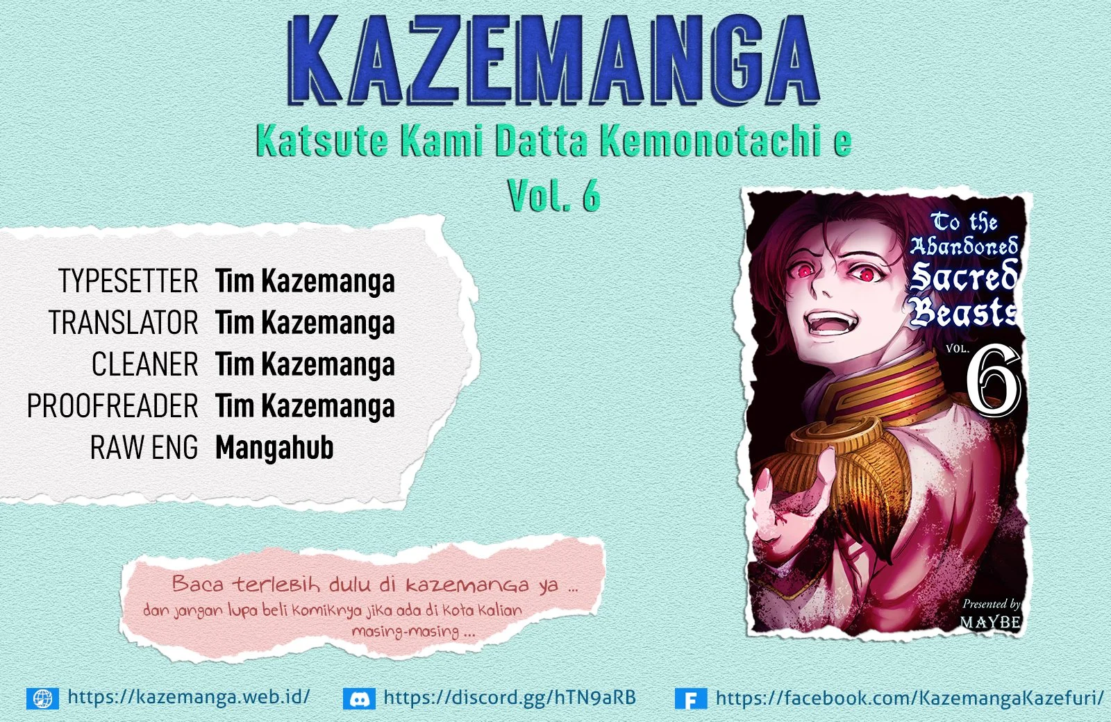Komik Katsute Kami Datta Kemonotachi e Chapter 33 gambar nomor 1