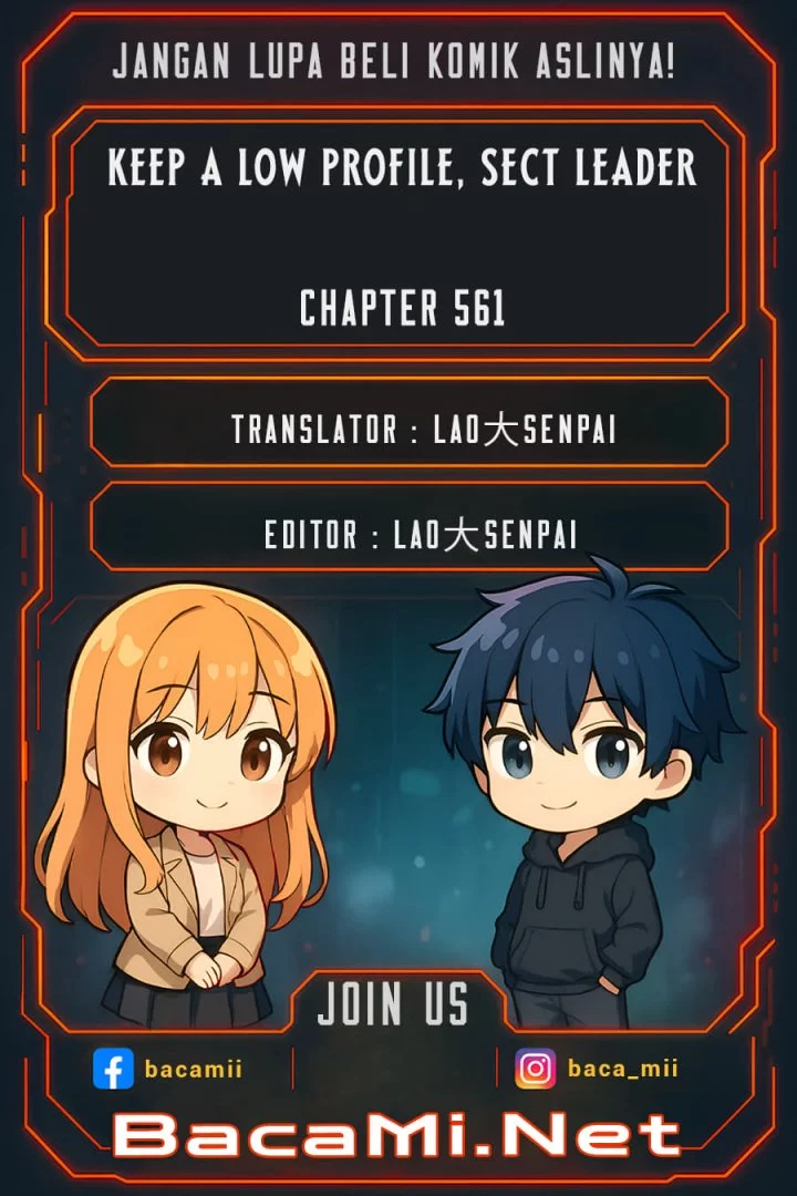 Komik Keep A Low Profile, Sect Leader Chapter 561 gambar nomor 1