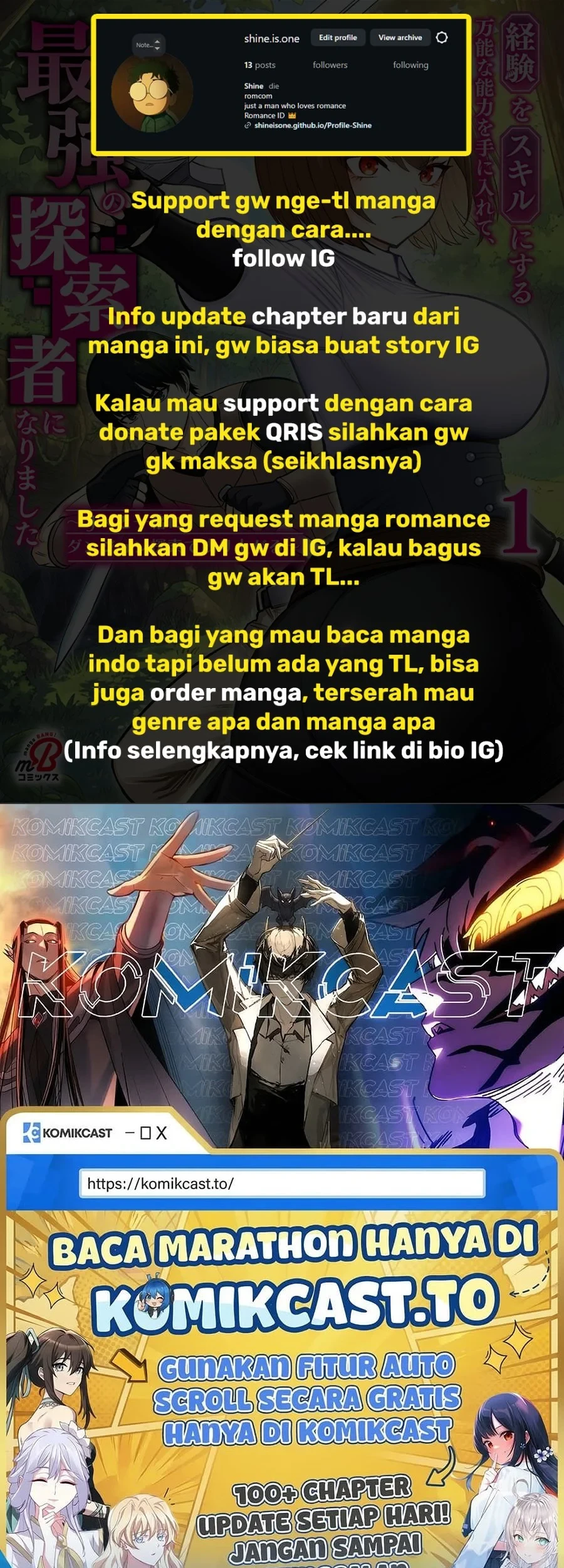 Keiken wo Sukiru ni suru Bannou na Nouryoku wo Te ni Irete, Saikyou no Tansaku-sha ni Narimashita ~JK to Issho ni Dungeon Tansaku de Nariagaru~ Chapter 11 Gambar 35