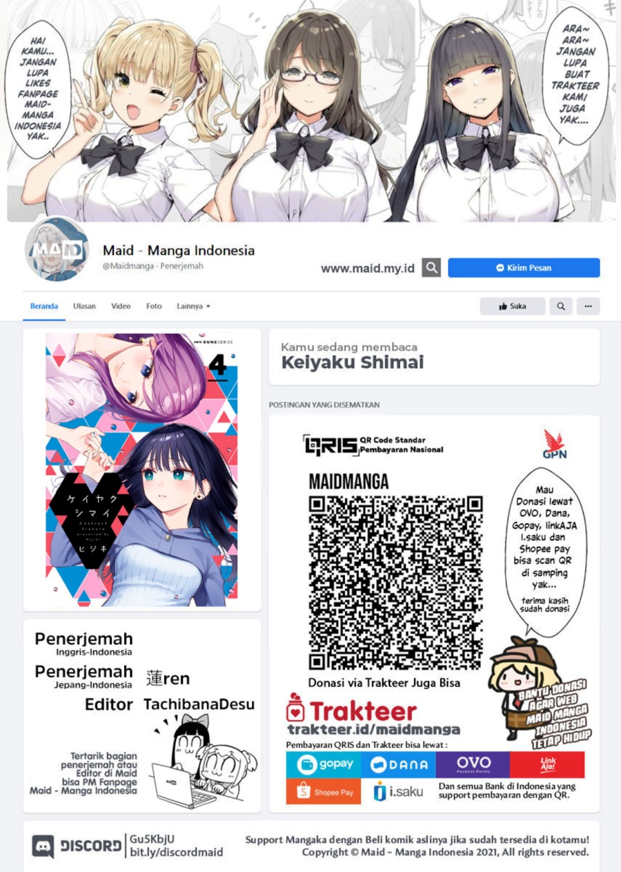 Baca Manhua Keiyaku Shimai Chapter 23.2 Gambar 2
