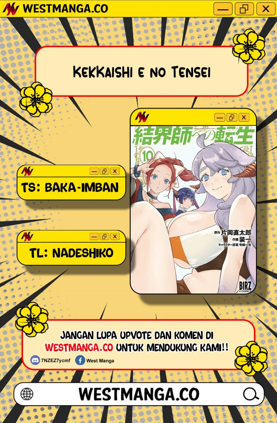 Manga Kekkaishi e no Tensei Chapter 62 gambar 2