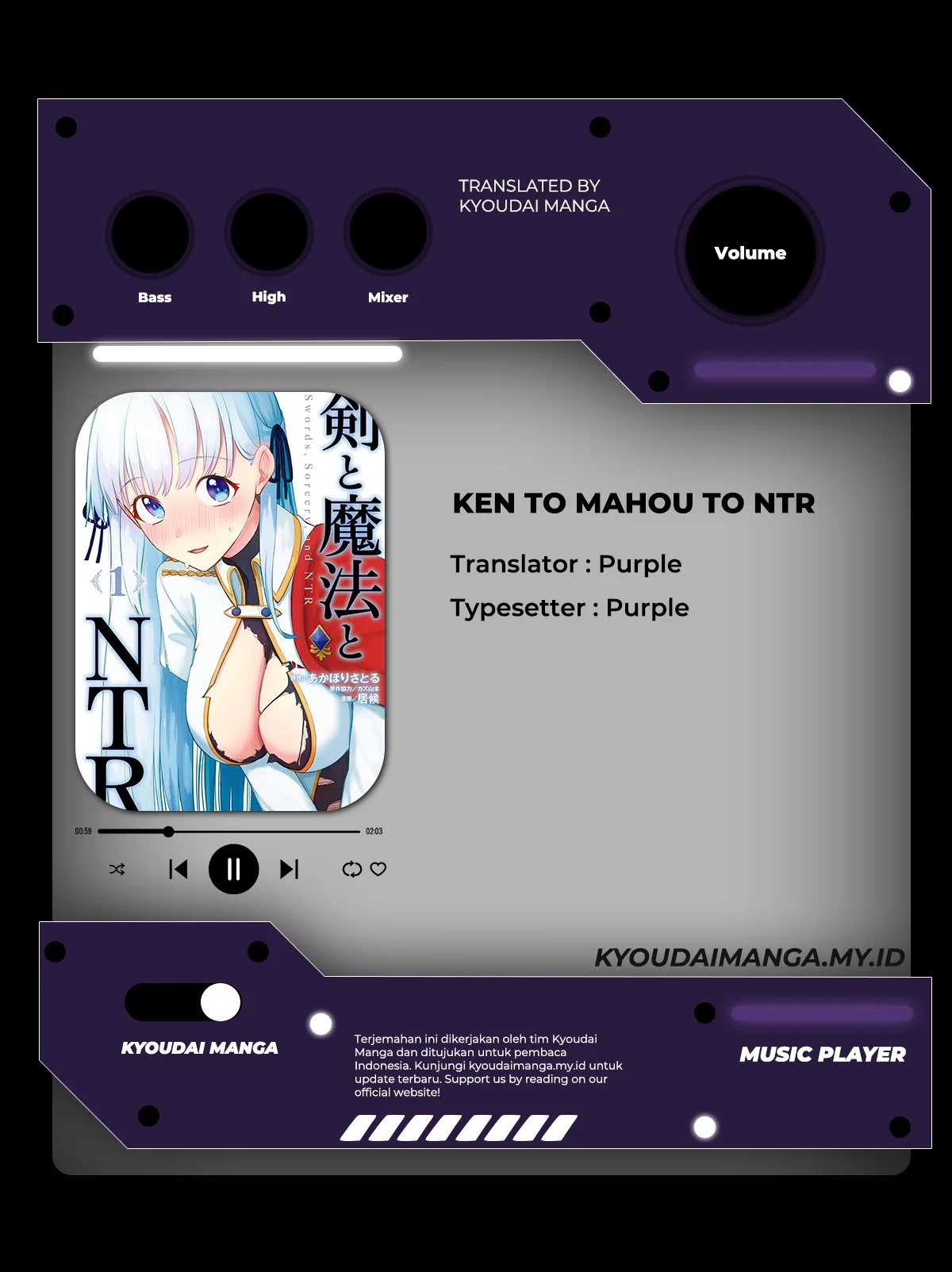 Komik Ken to Mahou to NTR Chapter 12 gambar 1