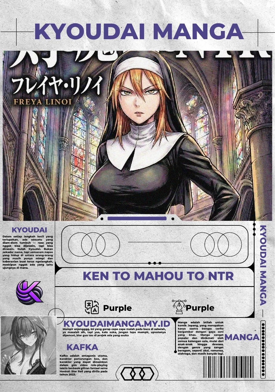 Komik Ken to Mahou to NTR Chapter 9 gambar 1