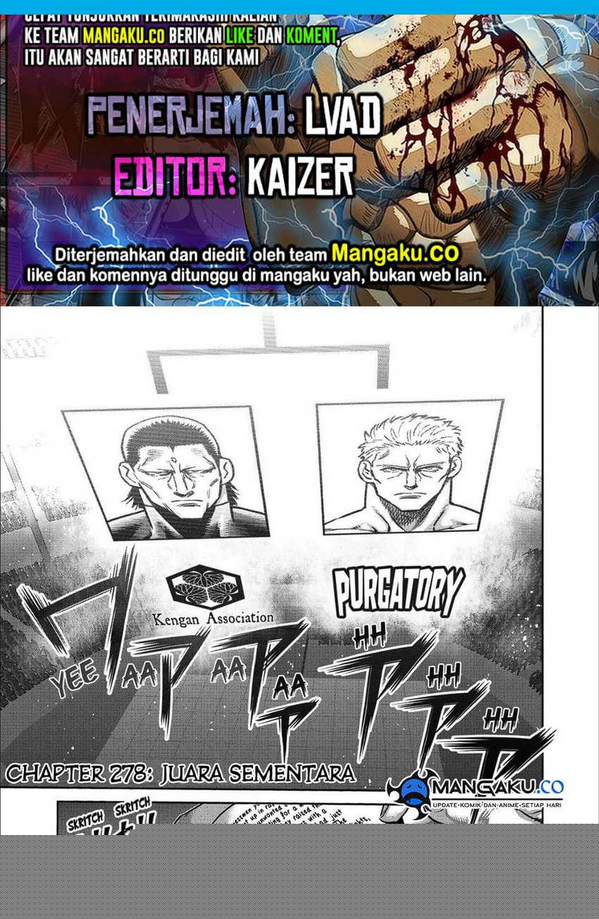 Baca Komik Kengan Omega Chapter 278 Gambar 1