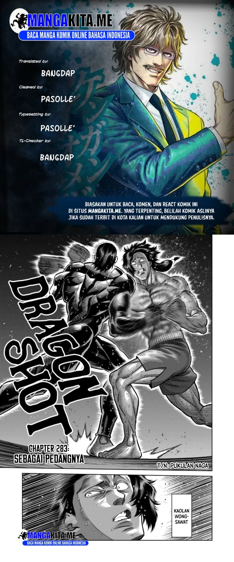 Komik Kengan Omega Chapter 283 gambar 1