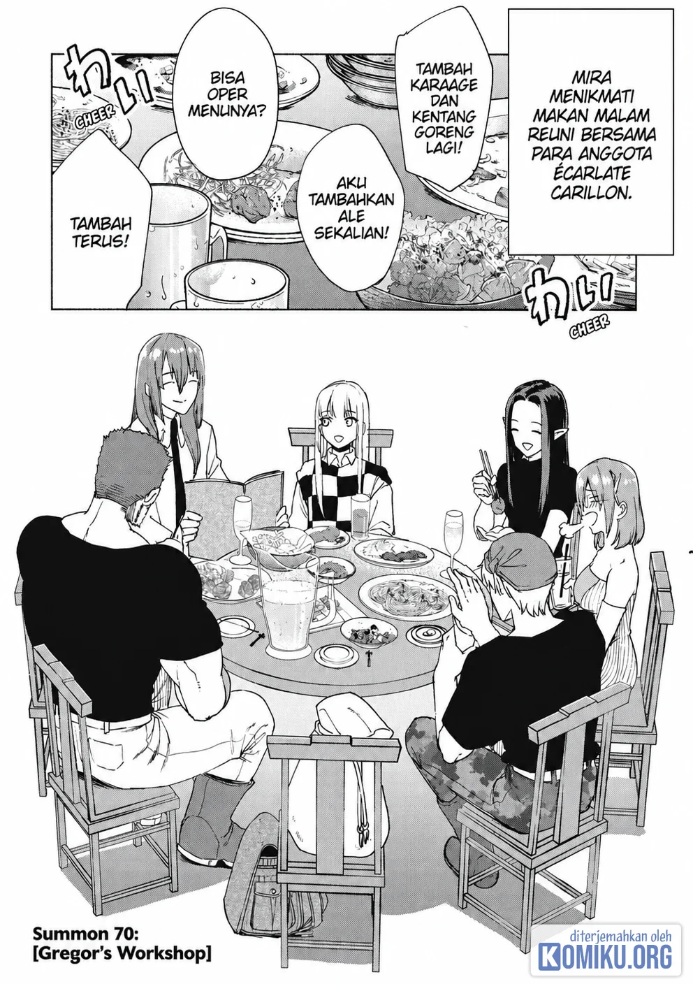 Manga Kenja No Deshi Wo Nanoru Kenja Chapter 70 gambar 2