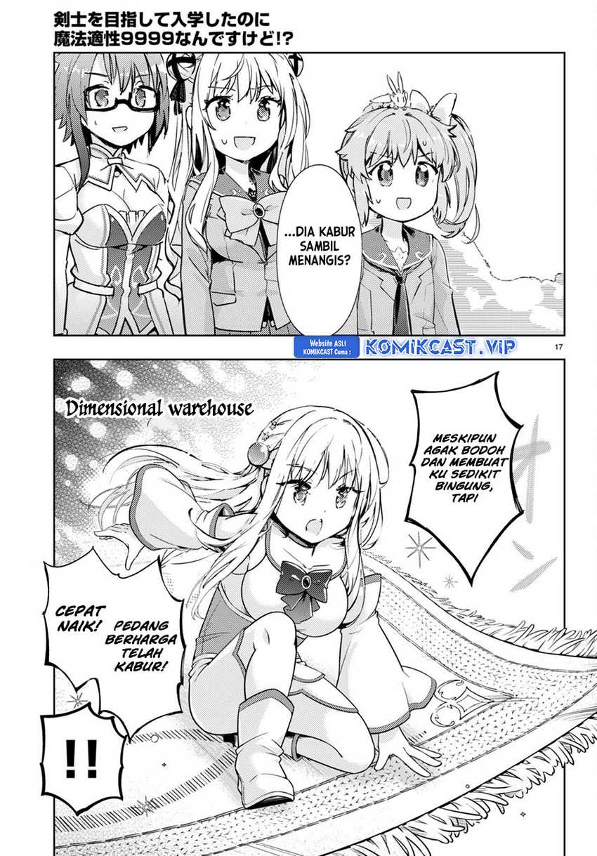 Kenshi o Mezashite Nyugaku Shitanoni Maho Tekisei 9999 Nandesukedo!? Chapter 67 Gambar 19