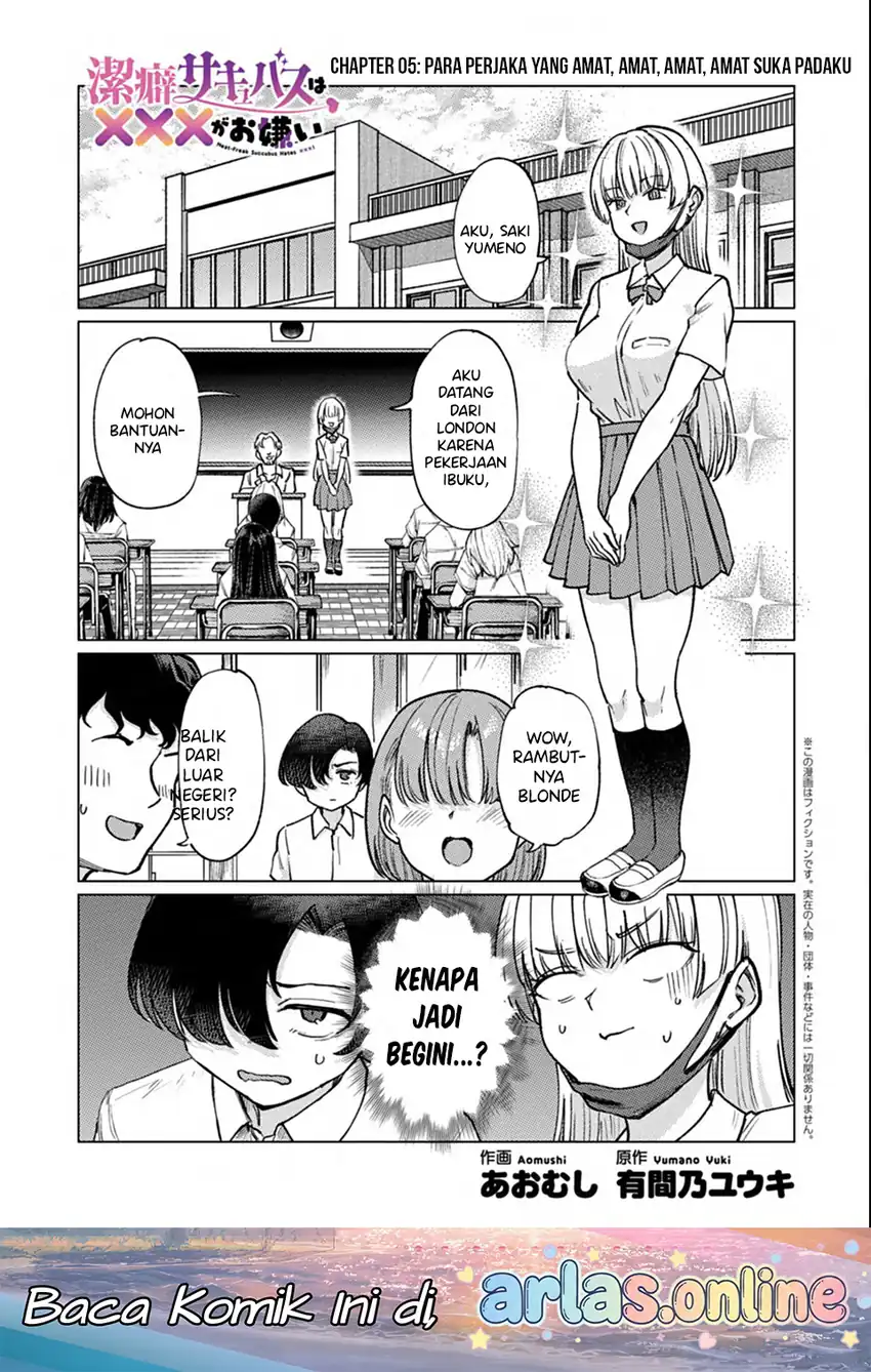 Manga Keppeki sakyubasu wa ××× ga o kirai! Chapter 5 gambar 2